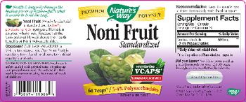 Nature's Way Noni Fruit Standardized - supplement
