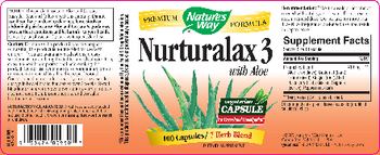 Nature's Way Nurturalax 3 With Aloe - supplement