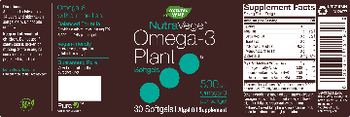 Nature's Way NutraVege Omega-3 Plant Softgels - algal oil supplement