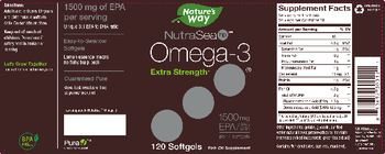 Nature's Way Omega-3 Extra Strength - fish oil supplement