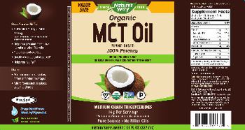 Nature's Way Organic MCT Oil - supplement