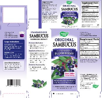 Nature's Way Original Sambucus - supplement