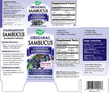 Nature's Way Original Sambucus - supplement