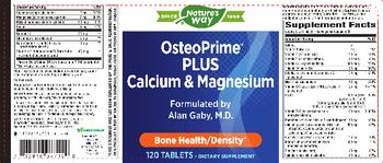 Nature's Way OsteoPrime Plus Calcium & Magnesium - supplement