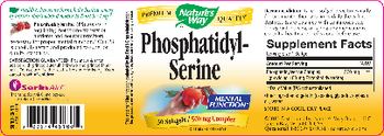 Nature's Way Phosphatidyl-Serine - supplement
