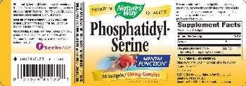 Nature's Way Phosphatidylserine 500 mg - supplement