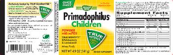 Nature's Way Primadophilus Children - supplement