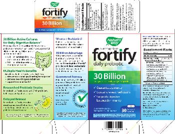 Nature's Way Primadophilus Fortify Age 50+ Probiotic - delayed release probiotic supplement