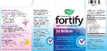 Nature's Way Primadophilus Fortify Women's Probiotic - delayed release probiotic supplement