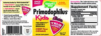 Nature's Way Primadophilus Kids Cherry Flavor - supplement