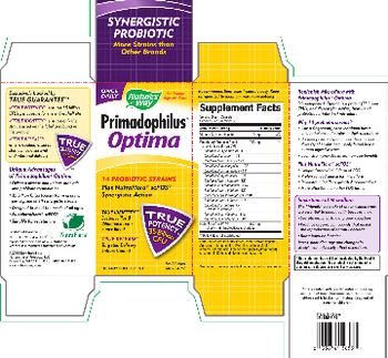 Nature's Way Primadophilus Optima - supplement