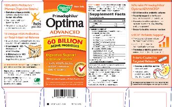 Nature's Way Primadophilus Optima Advanced 60 Billion - supplement