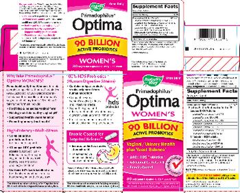 Nature's Way Primadophilus Optima Women's - supplement