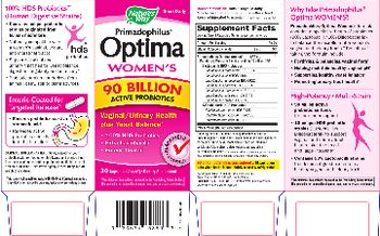 Nature's Way Primadophilus Optima Women's - supplement