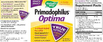 Nature's Way Primadophilus Optima - supplement