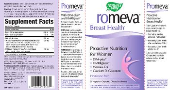 Nature's Way Promeva Breast Health - supplement