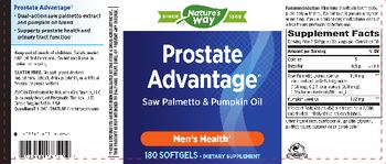 Nature's Way Prostate Advantage - supplement