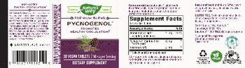Nature's Way Pycnogenol 50 mg - supplement