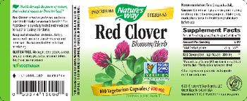 Nature's Way Red Clover Blossom/Herb - supplement
