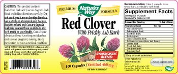 Nature's Way Red Clover With Prickly Ash Bark - supplement