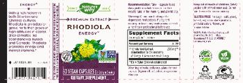 Nature's Way Rhodiola - supplement