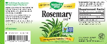 Nature's Way Rosemary Leaf 350 mg - supplement