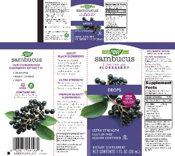 Nature's Way Sambucus Drops Ultra Strength - supplement