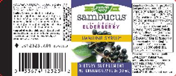 Nature's Way Sambucus Immune Syrup Elderberry - supplement