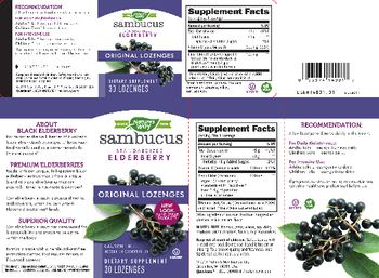 Nature's Way Sambucus Original Lozenges - supplement