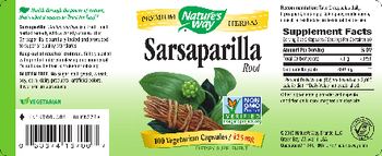 Nature's Way Sarsaparilla Root - supplement