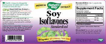 Nature's Way Soy Isoflavones Standardized - supplement