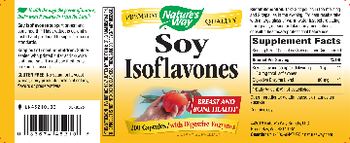 Nature's Way Soy Isoflavones - supplement