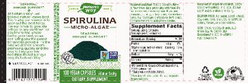Nature's Way Spirulina Micro-Algae 760 mg - supplement