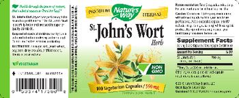 Nature's Way St. John's Wort Herb - supplement