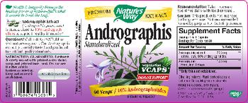 Nature's Way Standardized Andrographis - supplement