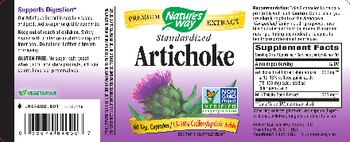 Nature's Way Standardized Artichoke - supplement