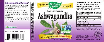 Nature's Way Standardized Ashwagandha - supplement