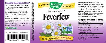 Nature's Way Standardized Feverfew - supplement