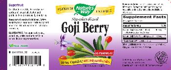 Nature's Way Standardized Goji Berry - supplement