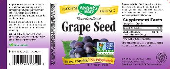 Nature's Way Standardized Grape Seed - supplement