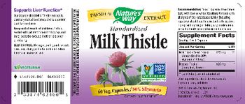 Nature's Way Standardized Milk Thistle - supplement