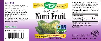 Nature's Way Standardized Noni Fruit - supplement