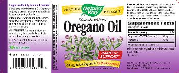 Nature's Way Standardized Oregano Oil - supplement