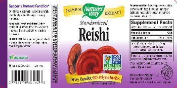 Nature's Way Standardized Reishi - supplement
