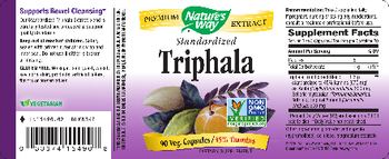Nature's Way Standardized Triphala - supplement
