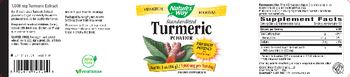 Nature's Way Standardized Turmeric Powder 1,000 mg - supplement