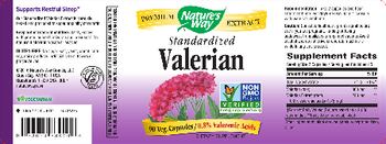 Nature's Way Standardized Valerian - supplement