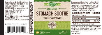 Nature's Way Stomach Soothe - supplement
