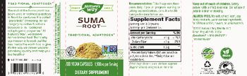 Nature's Way Suma Root - supplement