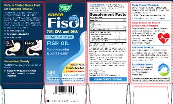 Nature's Way Super Fisol Enteric-Coated Fish Oil - supplement